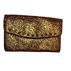 Cornelia Guest NEW NWT rose gold sparkle metallic clutch bag purse FALL